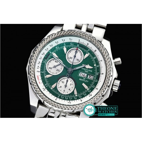 Breitling - Bentley GT 44mm SS/SS White Pattern BP Ult Asia 7750