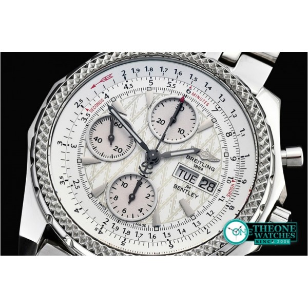 Breitling - Bentley GT 44mm SS/SS White Pattern BP Ult Asia 7750