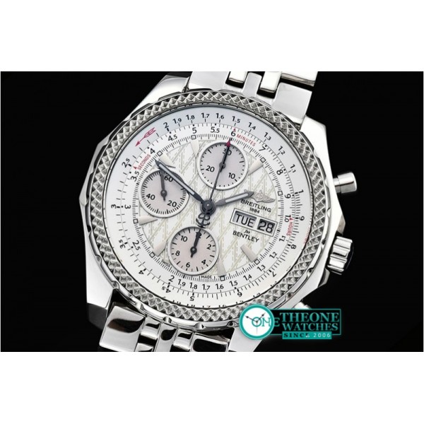 Breitling - Bentley GT 44mm SS/SS White Pattern BP Ult Asia 7750