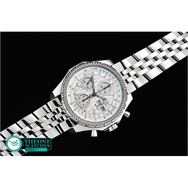 Breitling - Bentley GT 44mm SS/SS White Pattern BP Ult Asia 7750