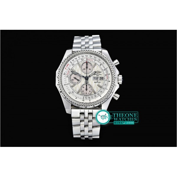 Breitling - Bentley GT 44mm SS/SS White Pattern BP Ult Asia 7750