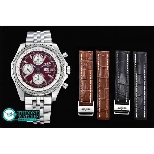 Breitling - Bentley GT 44mm SS/SS Special Red BP Ult Asia 7750
