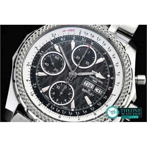 Breitling - Bentley GT 44mm SS/SS Black Pattern BP Ult Asia 7750