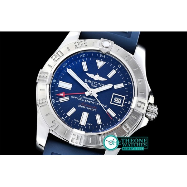 Breitling - Avenger II GMT A3239011 SS/RU Blue GF A2836