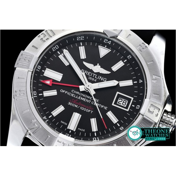 Breitling - Avenger II GMT A3239011 SS/RU Black GF A2836