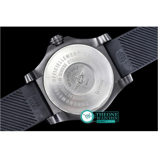 Breitling - Avenger Seawolf BlackSteel DLC/RU Black HF Asia 2836