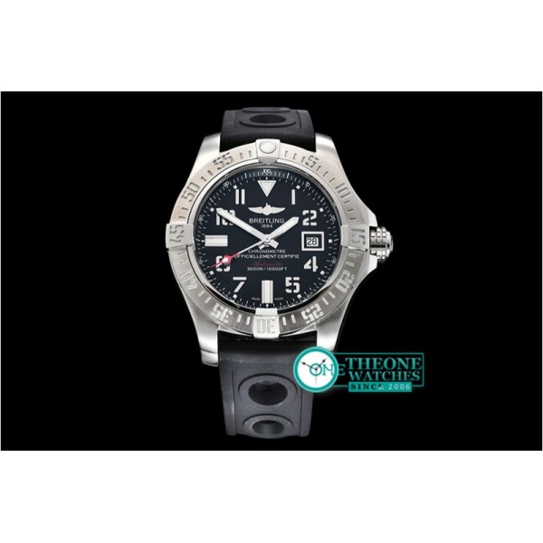 Breitling - Avenger Seawolf 2017 SS/RU Black GF Asia 2836