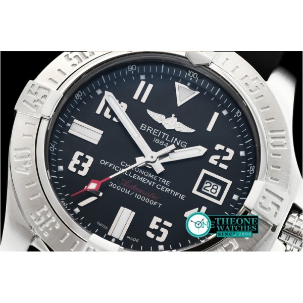 Breitling - Avenger Seawolf 2017 SS/RU Black GF Asia 2836