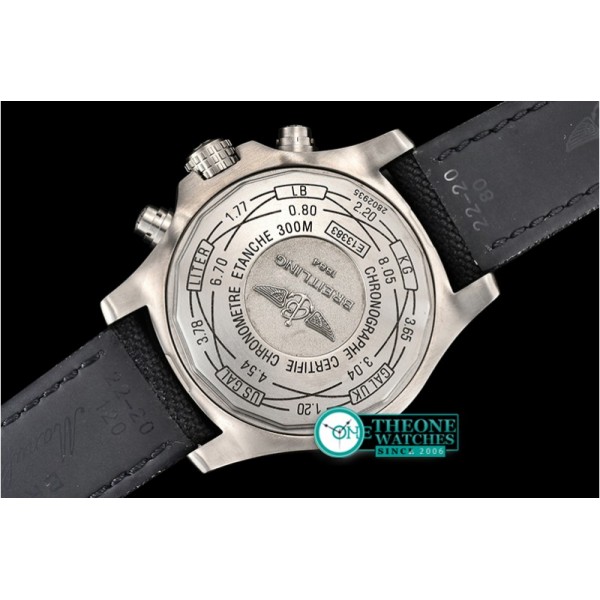 Breitling - Avenger Chronograph TI/NY Grey/Num ANF Asia 7750