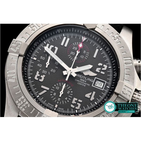 Breitling - Avenger Chronograph TI/NY Grey/Num ANF Asia 7750