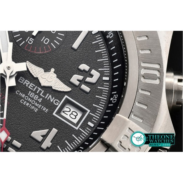 Breitling - Avenger Chronograph TI/NY Grey/Num ANF Asia 7750