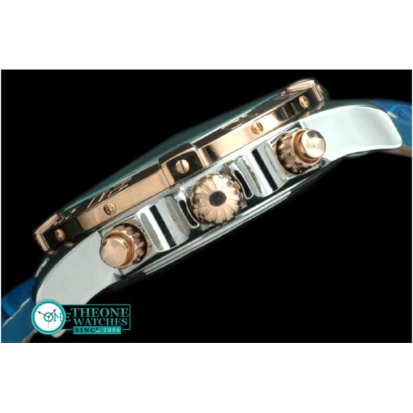 Breitling - Chronomat B01 SS/YG/LE Blue Stick Jap OS20 Qtz