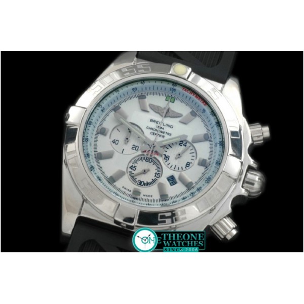 Breitling - Chronomat B01 SS/RU White Stick Jap OS20 Qtz