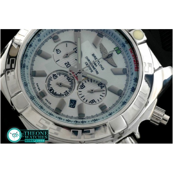 Breitling - Chronomat B01 SS/RU White Stick Jap OS20 Qtz