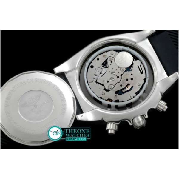 Breitling - Chronomat B01 SS/RU White Roman Jap OS20 Qtz