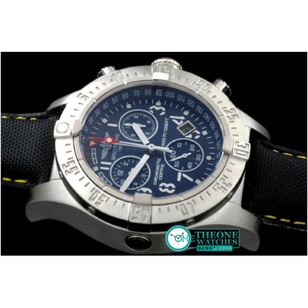 Breitling - Seawolf Chrono SS/NY Black Num Swiss Eta Qtz 251.262