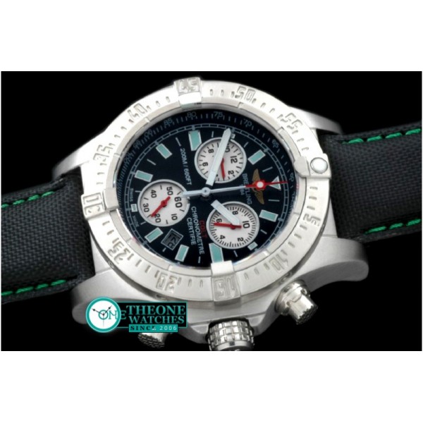 Breitling  - Seawolf Chrono SS/NY Blue Stk Swiss Eta Qtz 251.262