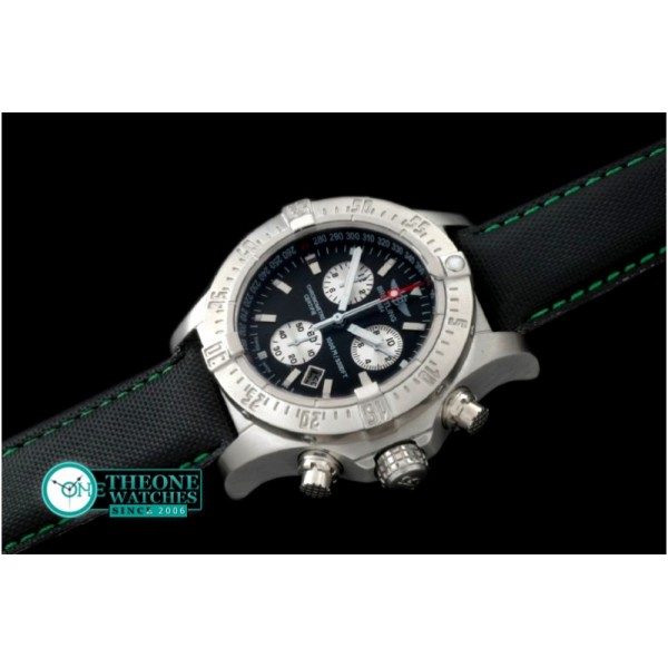 Breitling - Seawolf Chrono SS/NY Black Stk Swiss Eta Qtz 251.262