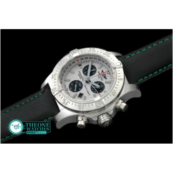 Breitling - Seawolf Chrono SS/NY White Stk Swiss Eta Qtz 251.262