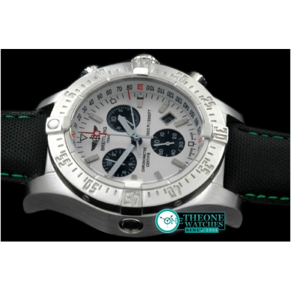 Breitling - Seawolf Chrono SS/NY White Stk Swiss Eta Qtz 251.262