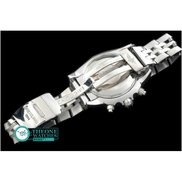 Breitling - Chronomat B01 SS/RU White Roman Jap OS20 Qtz