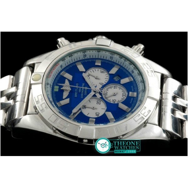 Breitling - Chronomat B01 SS/RU Blue Stick Jap OS20 Qtz