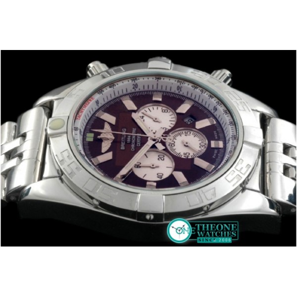 Breitling - Chronomat B01 SS/RU Brown Stick Jap OS20 Qtz