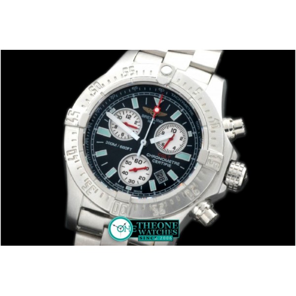 Breitling - Seawolf Chrono SS/SS Blue Stk Swiss Eta Qtz 251.262