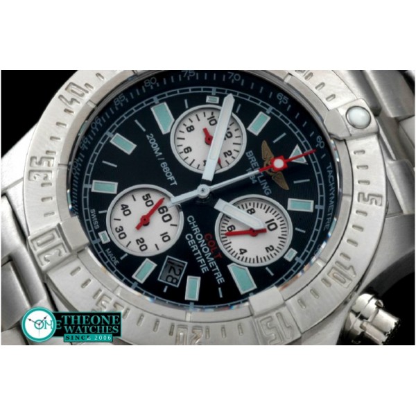 Breitling - Seawolf Chrono SS/SS Blue Stk Swiss Eta Qtz 251.262