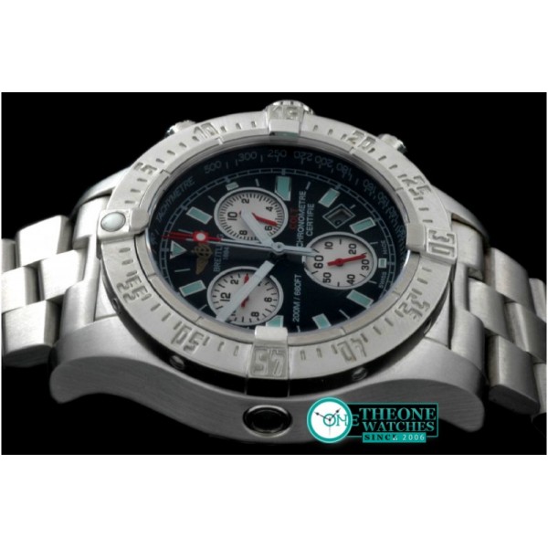 Breitling - Seawolf Chrono SS/SS Blue Stk Swiss Eta Qtz 251.262