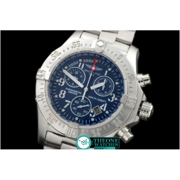 Breitling - Seawolf Chrono SS/SS Graphi Num Swiss Eta Qtz 251.262