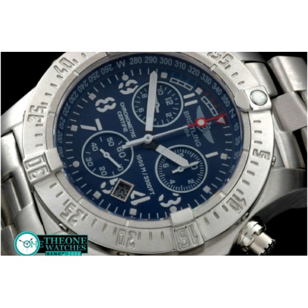 Breitling - Seawolf Chrono SS/SS Graphi Num Swiss Eta Qtz 251.262