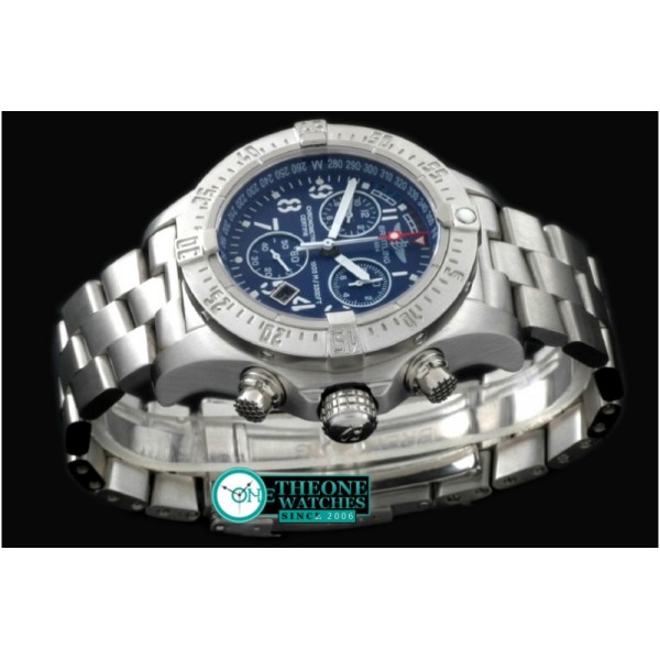 Breitling - Seawolf Chrono SS/SS Graphi Num Swiss Eta Qtz 251.262