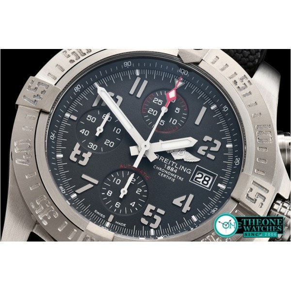 Breitling - Avenger 2017 Chronograph TI/NY Grey/Num GF A7750 Mod