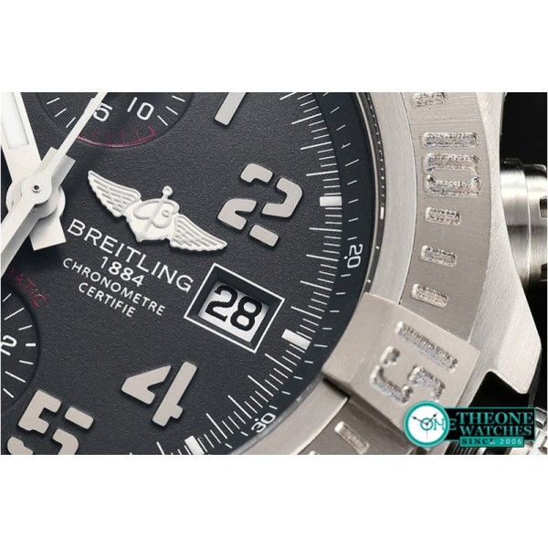 Breitling - Avenger 2017 Chronograph TI/NY Grey/Num GF A7750 Mod