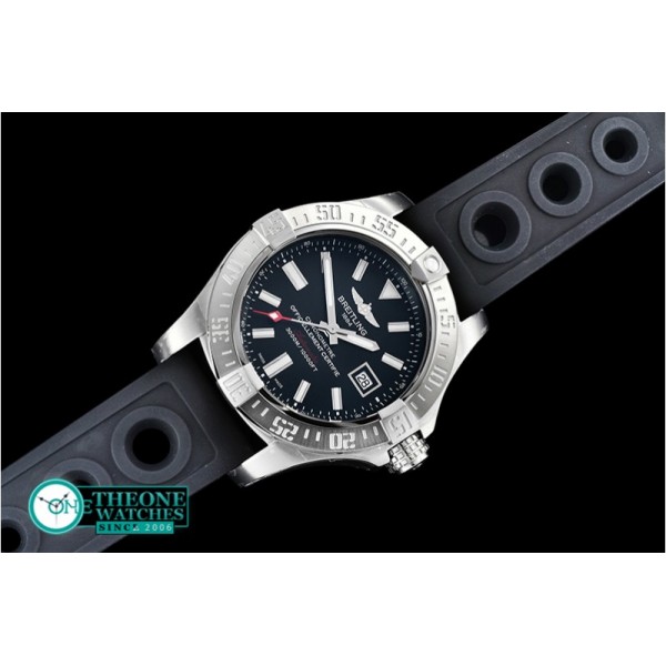 Breitling - Avenger II Seawolf SS/RU Black Sticks GF Asia 2836