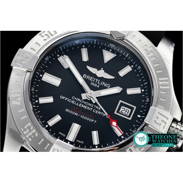 Breitling - Avenger II Seawolf SS/RU Black Sticks GF Asia 2836