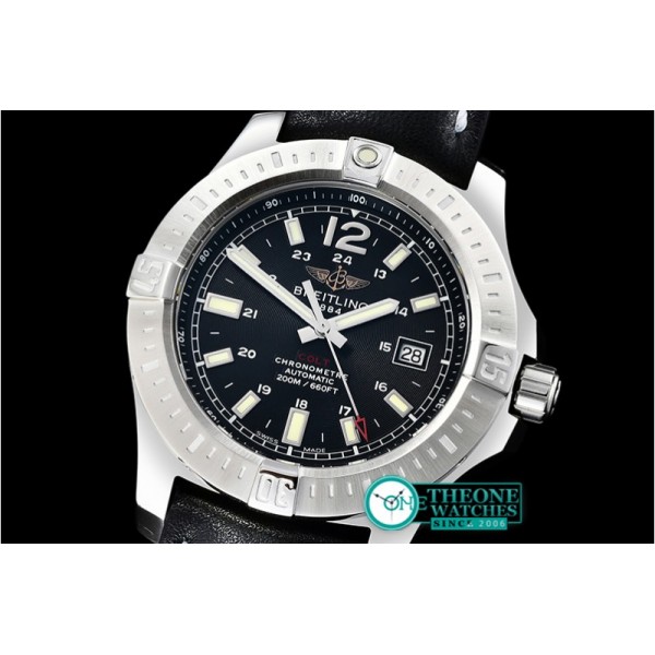 Breitling - Colt 44mm Automatic SS/LE Black GF Asia 2824