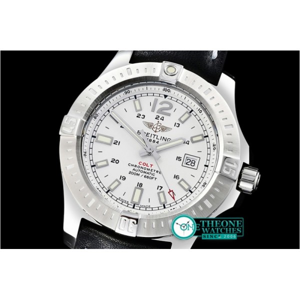 Breitling - Colt 44mm Automatic SS/LE White GF Asia 2824