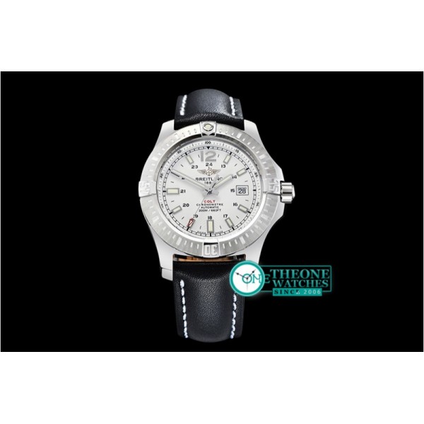 Breitling - Colt 44mm Automatic SS/LE White GF Asia 2824