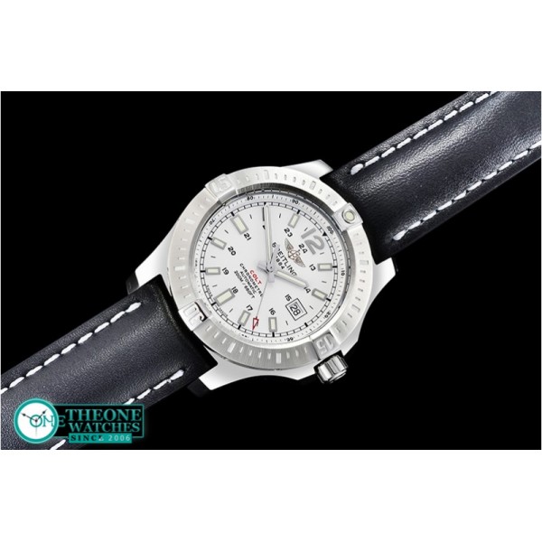 Breitling - Colt 44mm Automatic SS/LE White GF Asia 2824