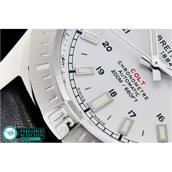 Breitling - Colt 44mm Automatic SS/LE White GF Asia 2824