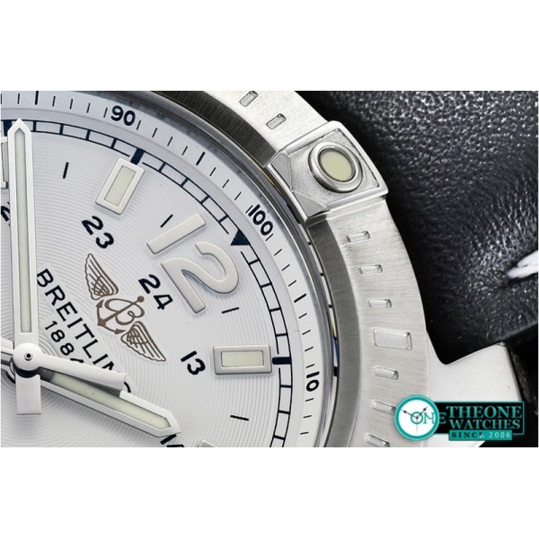 Breitling - Colt 44mm Automatic SS/LE White GF Asia 2824