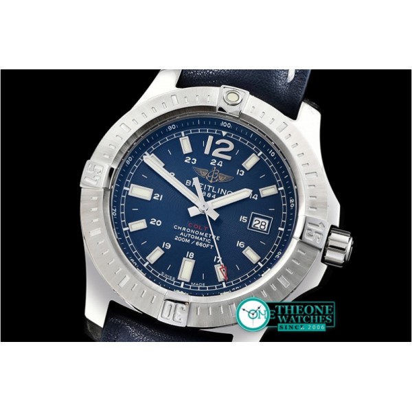 Breitling - Colt 44mm Automatic SS/LE Blue GF Asia 2824