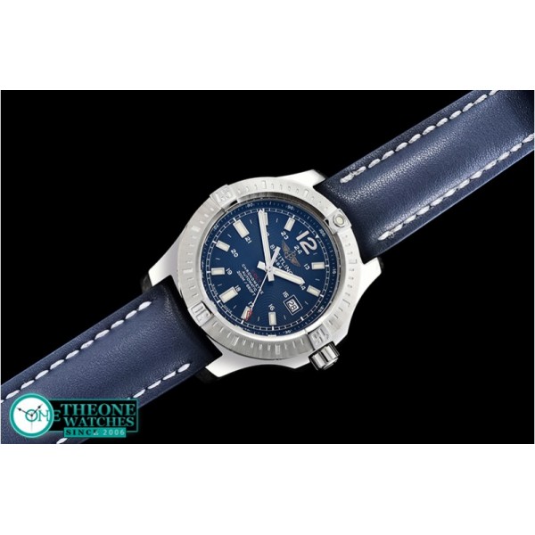 Breitling - Colt 44mm Automatic SS/LE Blue GF Asia 2824