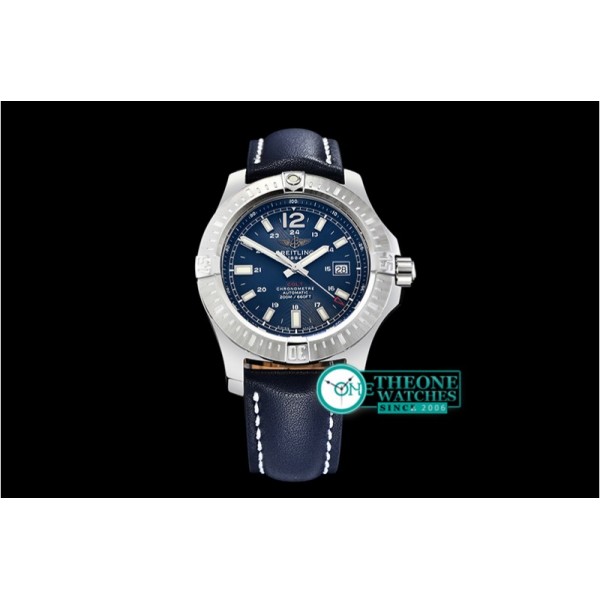 Breitling - Colt 44mm Automatic SS/LE Blue GF Asia 2824