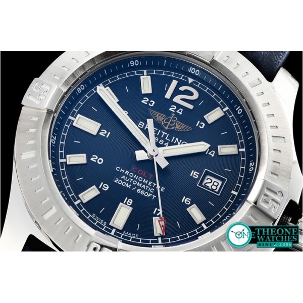 Breitling - Colt 44mm Automatic SS/LE Blue GF Asia 2824