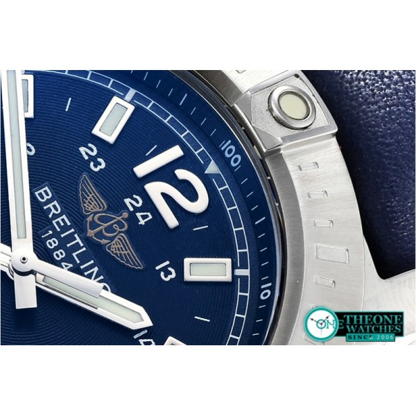 Breitling - Colt 44mm Automatic SS/LE Blue GF Asia 2824