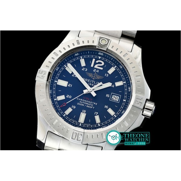 Breitling - Colt 44mm Automatic SS/SS Blue GF Asia 2824