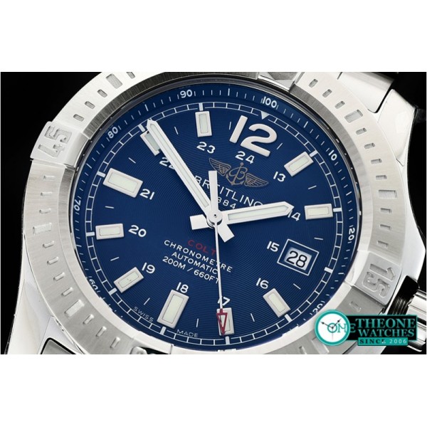 Breitling - Colt 44mm Automatic SS/SS Blue GF Asia 2824